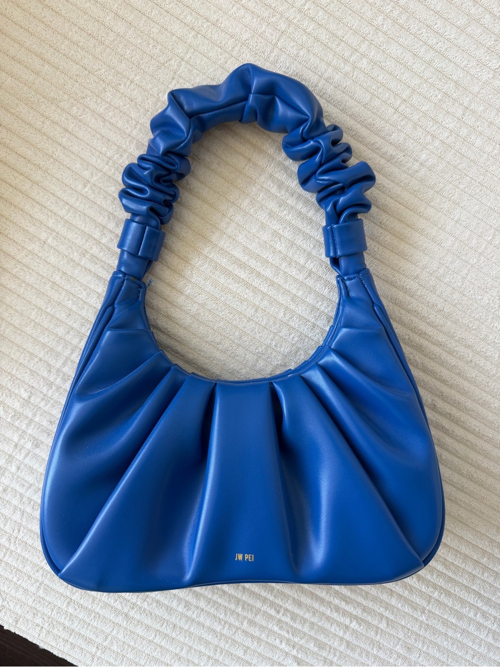 JW PEI Gabbi Ruched Hobo Handbag - Blue